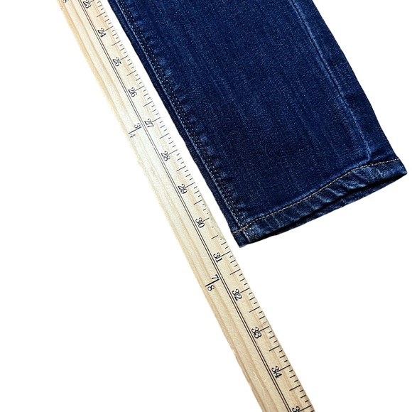 Express Size 4L Long Mia Mid Rise Denim Legging Stretch Jeggings - Picture 6 of 8